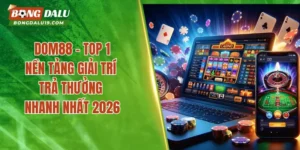 DOM88 – Top 1 Nền Tảng Giải Trí Trả Thưởng Nhanh Nhất 2026